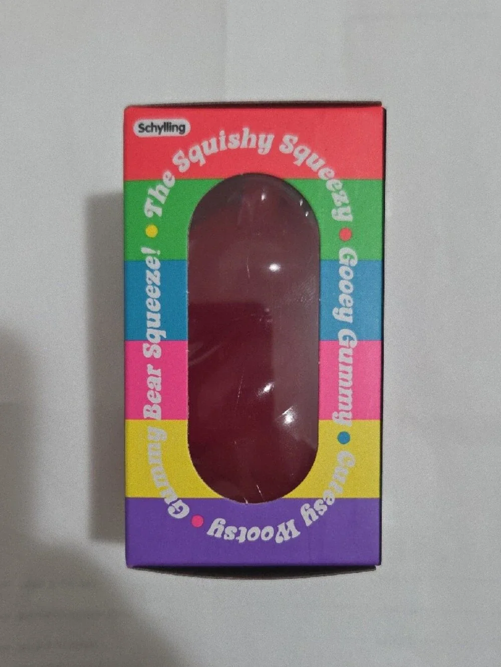 Nee Doh Gummy Bear Squishy Toy - Pink